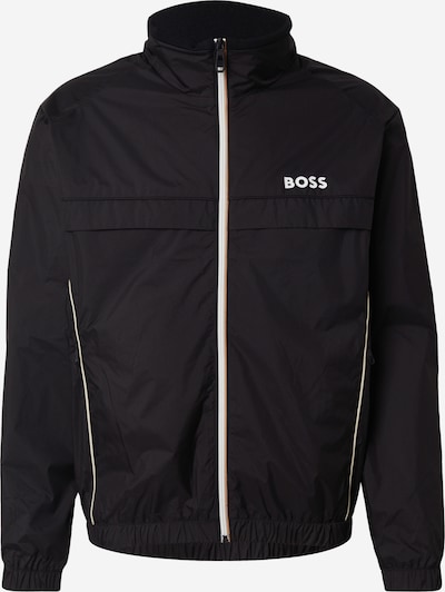 BOSS Urheilutakki värissä musta / valkoinen, Tuotenäkymä