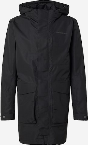 Didriksons Ulkoilutakki 'Andreas' värissä musta: etupuoli