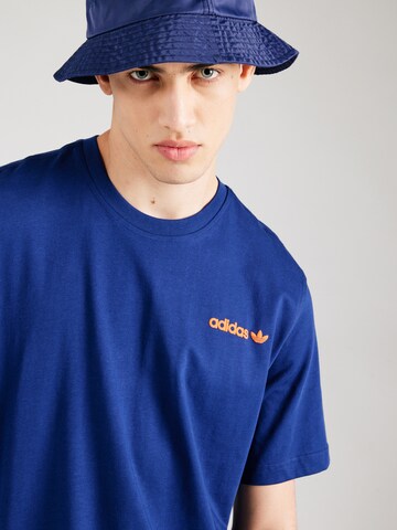 Maglietta 'BEAR CAFE' di ADIDAS ORIGINALS in blu