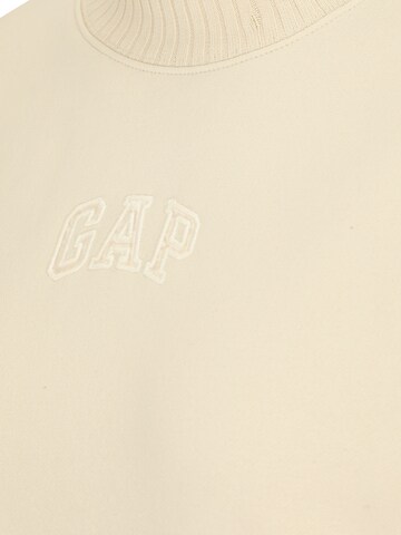 Gap Tall Sweatshirt 'FRANCHISE' in Beige