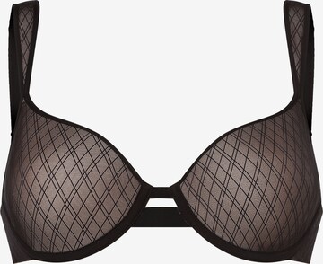 Chantelle T-shirt Bra in Black: front