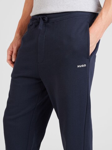 HUGO Tapered Broek 'Dayote' in Blauw