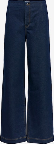 OBJECT - Pierna ancha Pantalón vaquero plisado 'OBJDaili' en azul: frente