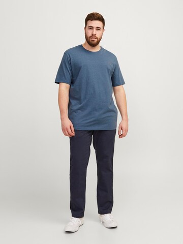 Jack & Jones Plus Футболка 'JJEPaulos' в Синий
