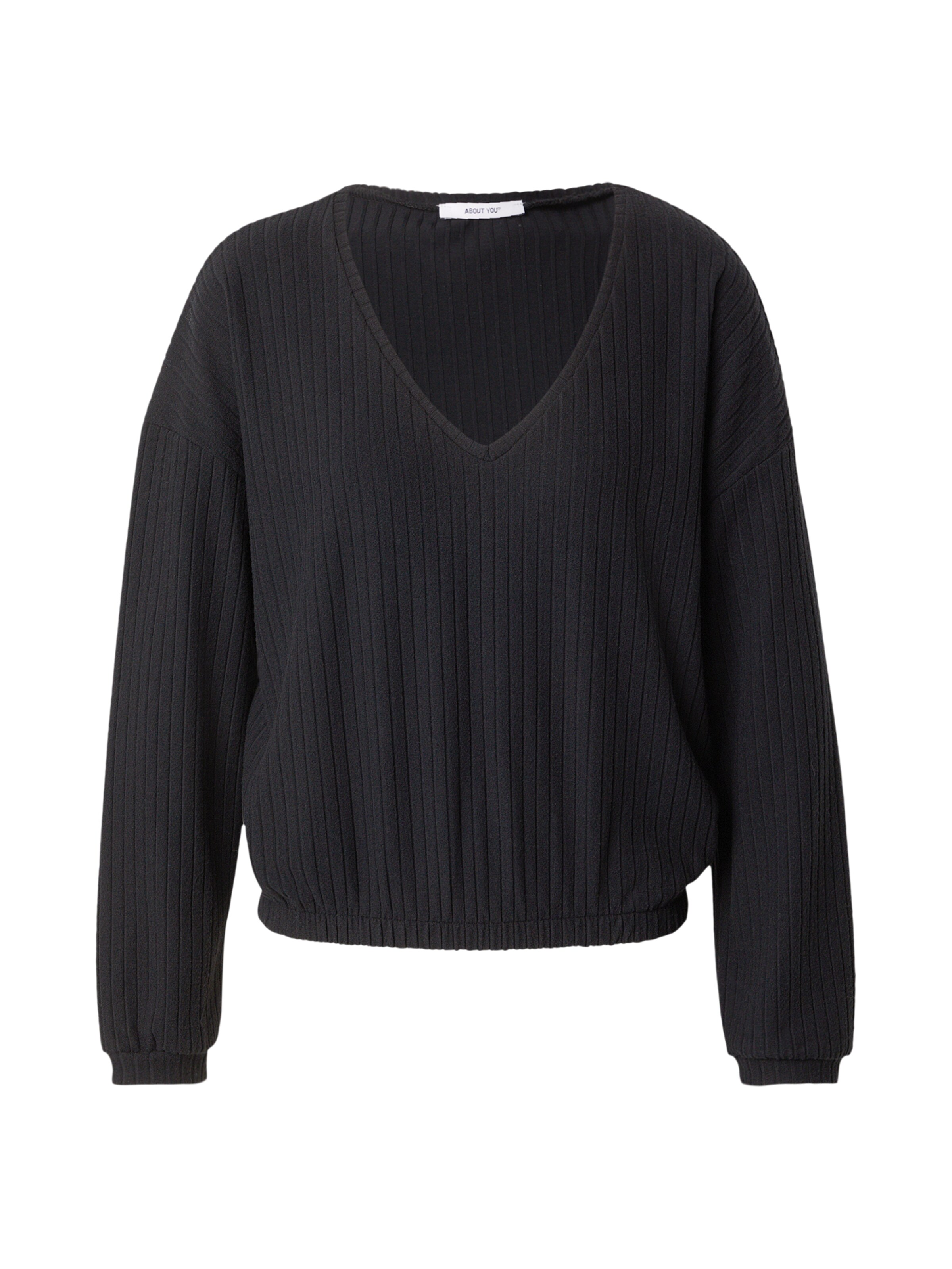 ABOUT YOU Футболка в Черный: спереди