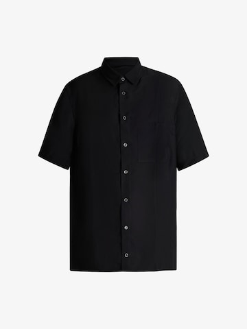 PATRIZIA PEPE Regular Fit Hemden in Schwarz: Vorderseite