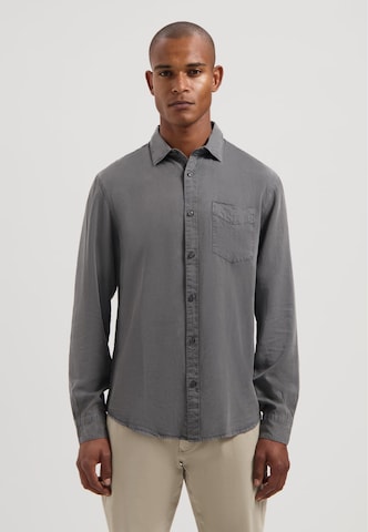 Dstrezzed Regular fit Button Up Shirt 'Lamont' in Grey: front
