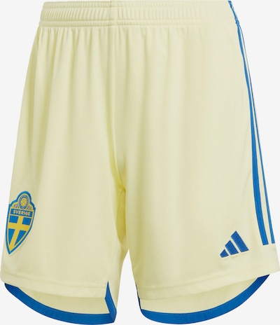 Pantaloni sportivi 'Schweden Frauenteam 23' ADIDAS PERFORMANCE di colore blu / giallo chiaro, Visualizzazione prodotti