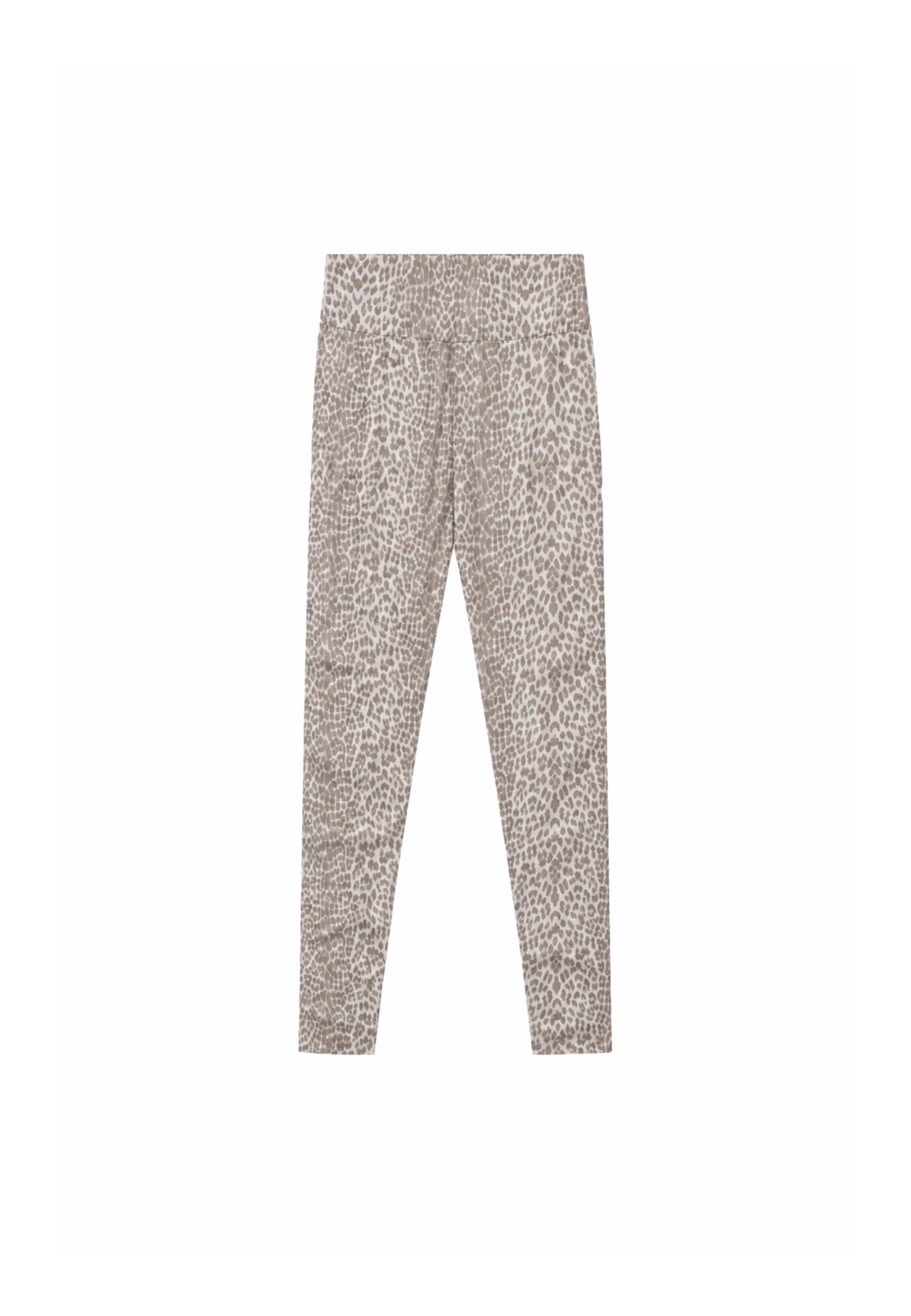 Skinny Leggings 'Rita' di OH APRIL in beige: frontale