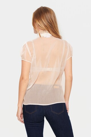 SAINT TROPEZ Bluse 'Lilja' i beige