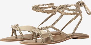 DreiMaster Vintage Sandalen met riem in Beige