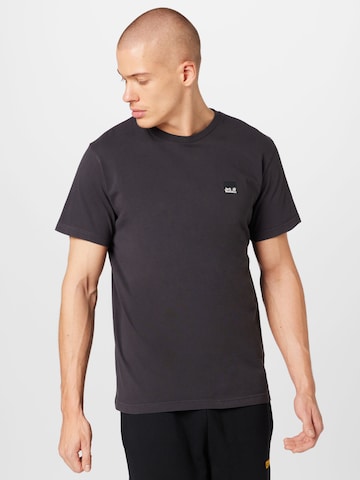 JACK WOLFSKIN Sportshirt in Grau: predná strana