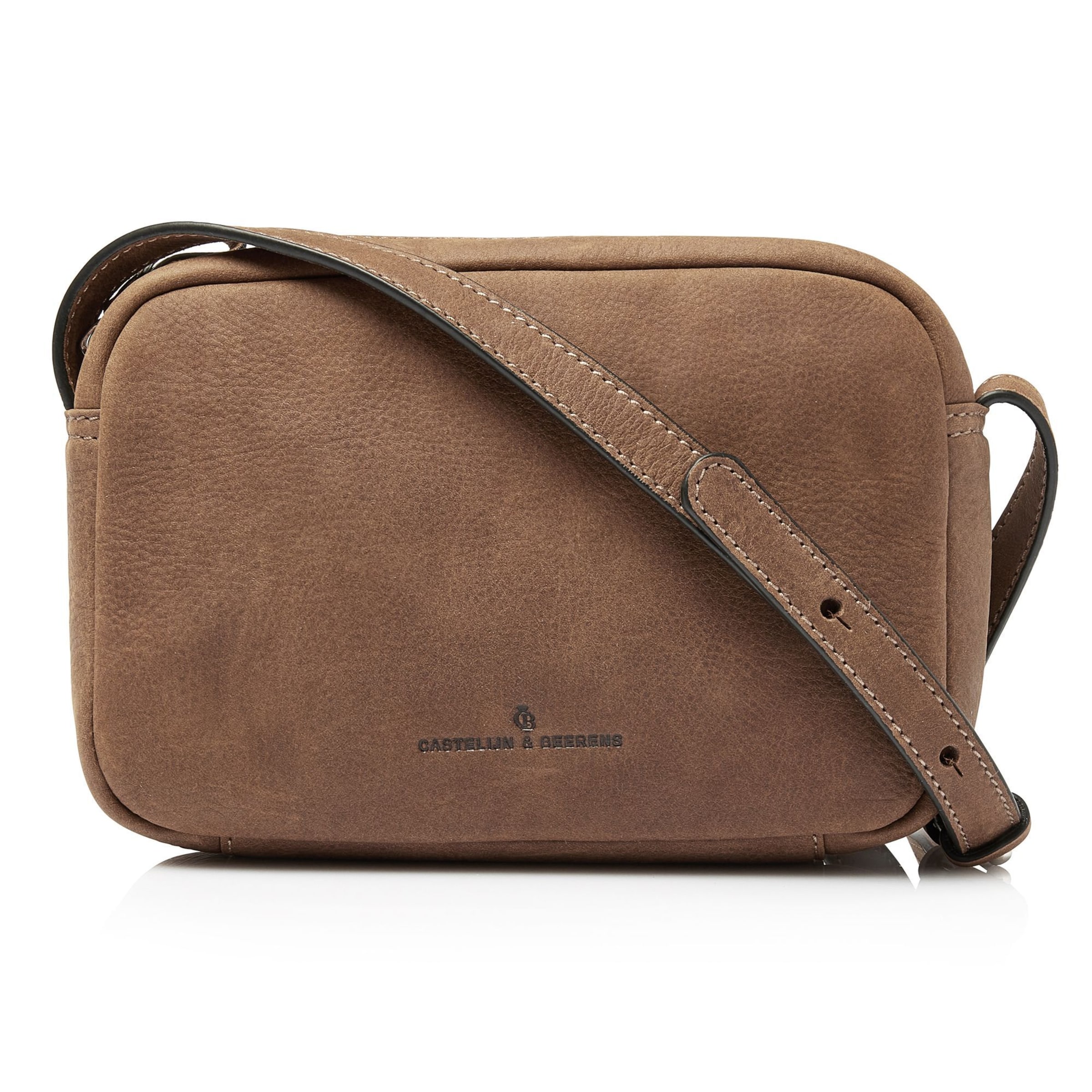 Castelijn & Beerens Crossbody Bag in Brown: front