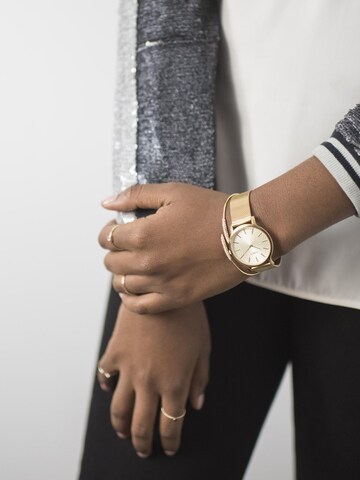 TIMEX Analog Watch in Gold: front