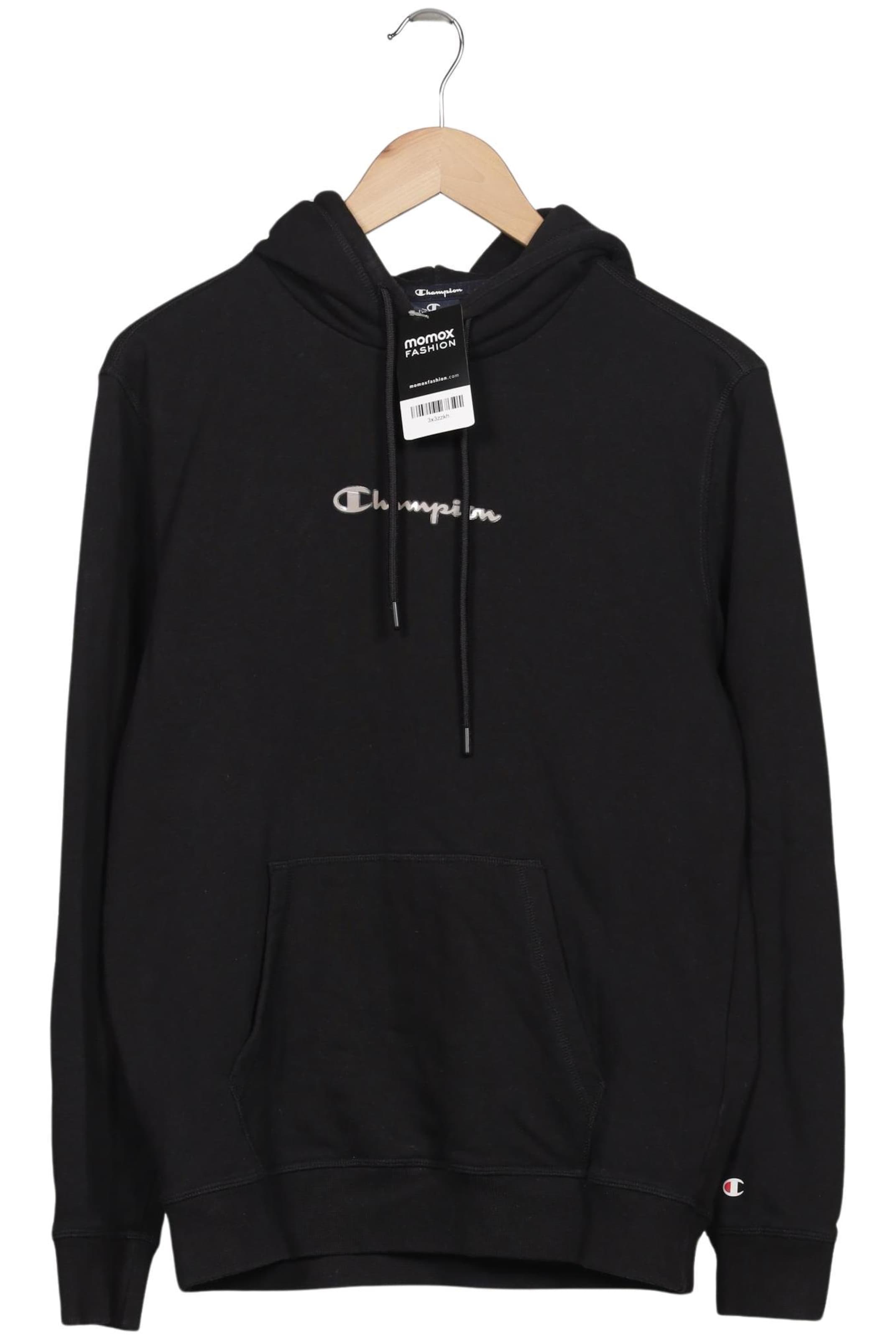 Champion Authentic Athletic Apparel Sweatshirt & Zip-Up Hoodie in M in Black: front