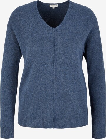 TOM TAILOR Trui in Blauw: voorkant