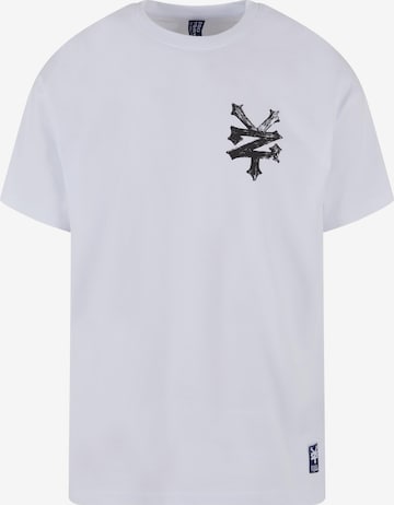 ZOO YORK T-shirt i vit: framsida