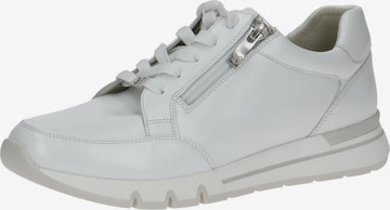 CAPRICE Athletic Lace-Up Shoes in White: front