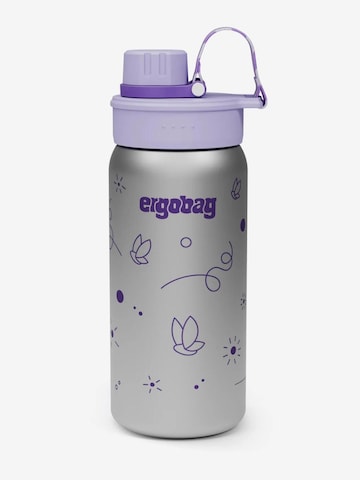 ergobag Drinking Bottle 'Trinkflasche Edelstahl Trinkflasche' in Purple: front