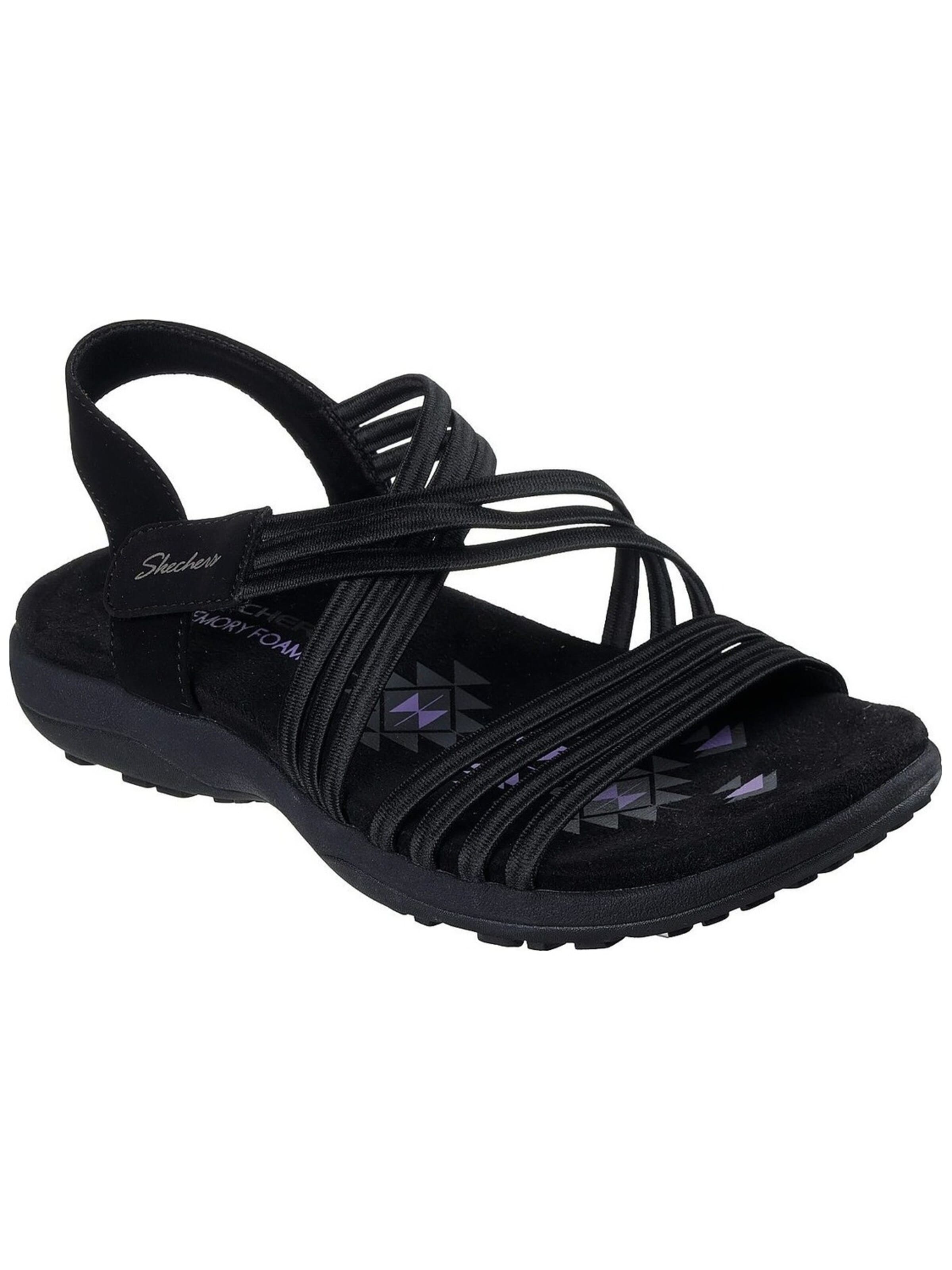 SKECHERS Sandaal in Zwart