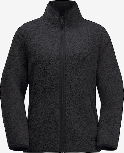 JACK WOLFSKIN Funktionsfleecejacke 'High Curl' in schwarz, Produktansicht