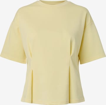 PIECES Shirt 'PCSKYLAR' in Geel: voorkant