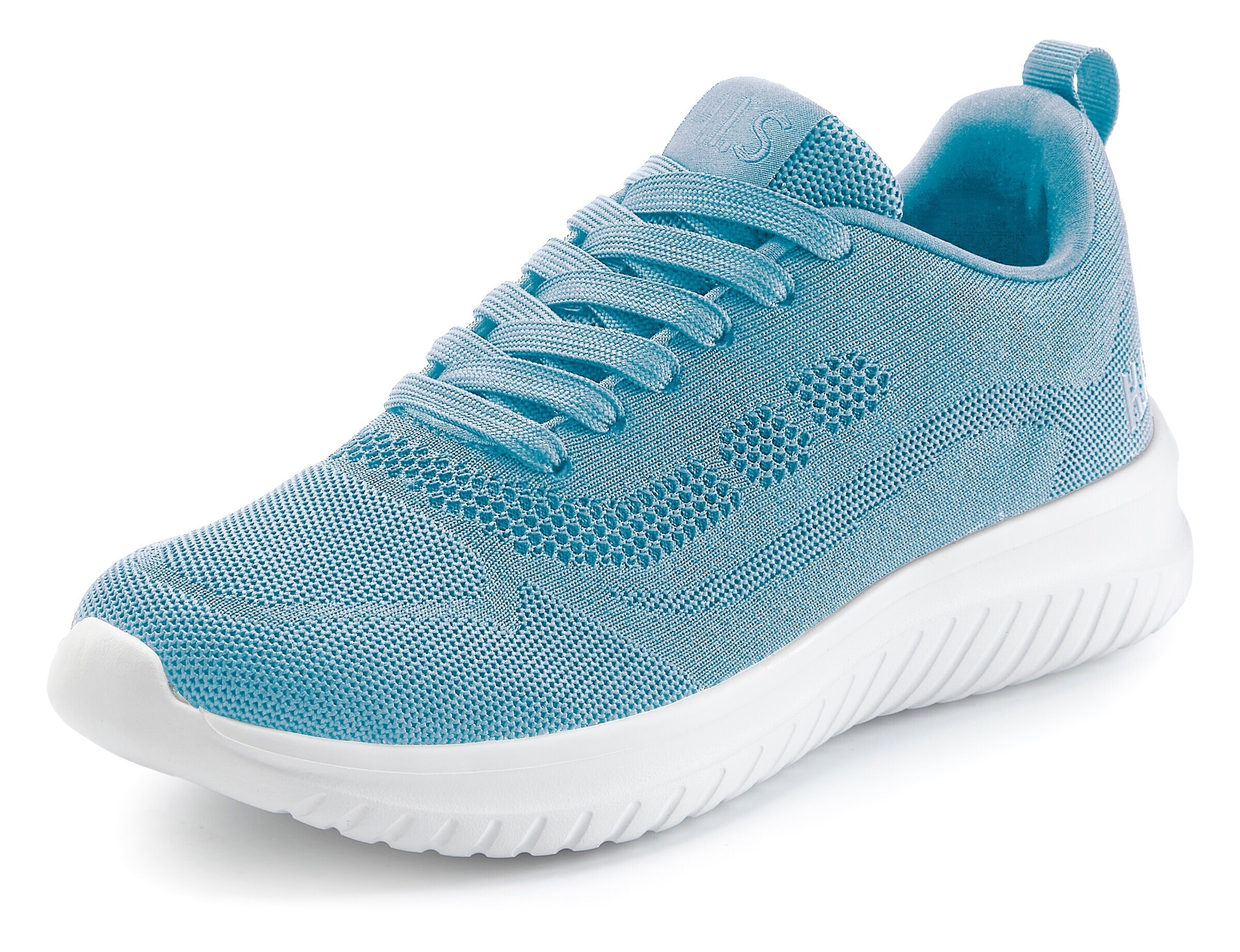 H.I.S - Zapatillas deportivas bajas en azul: frente