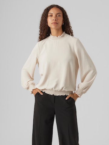 VERO MODA - Blusa 'ALVA' em cinzento