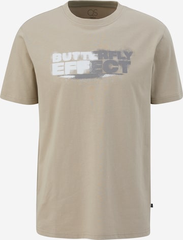 QS Shirt in Beige: front