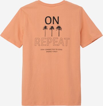 s.Oliver - Camiseta en naranja: atrás