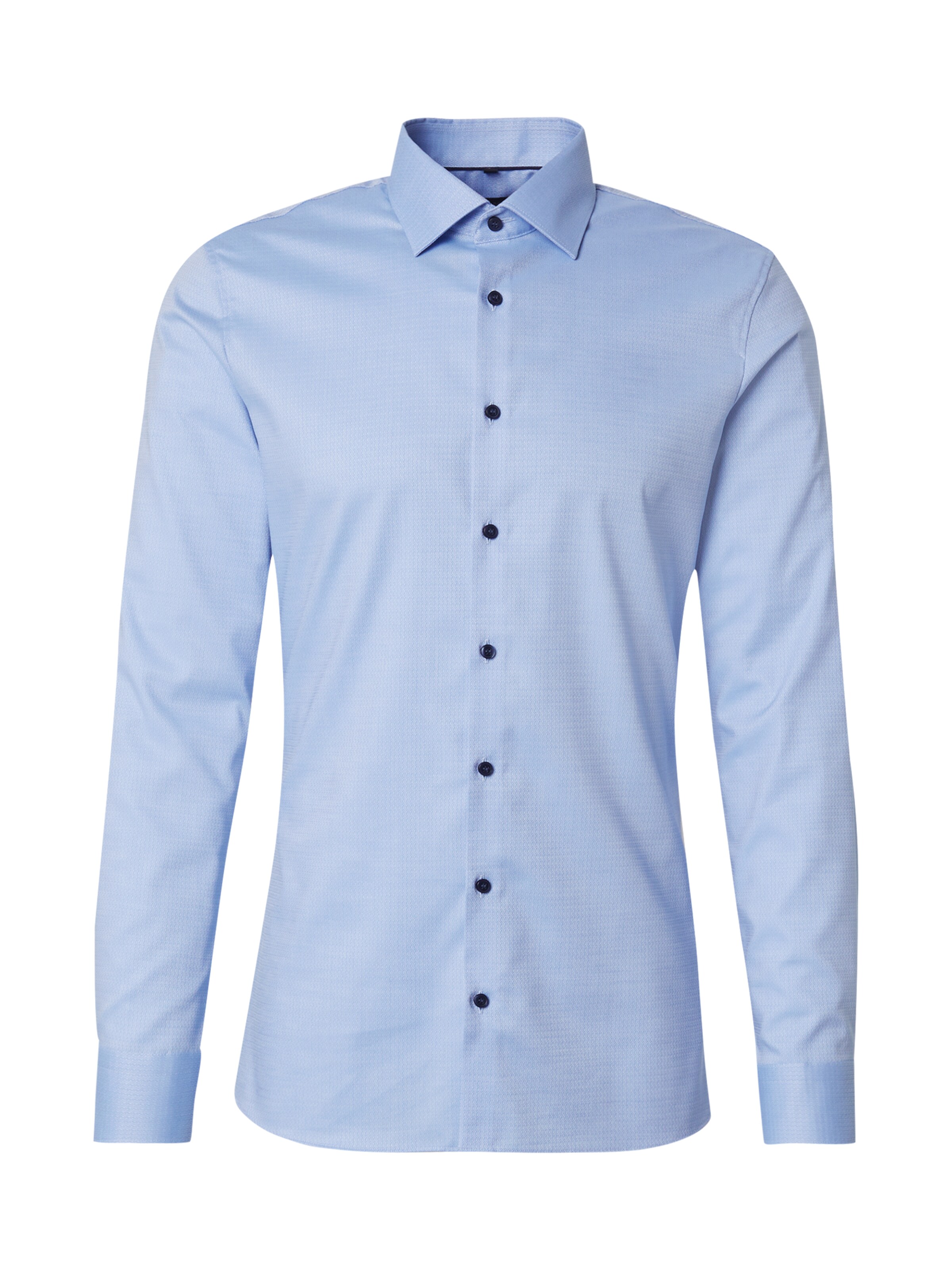 OLYMP Cупер слим Рубашка в Синий: спереди