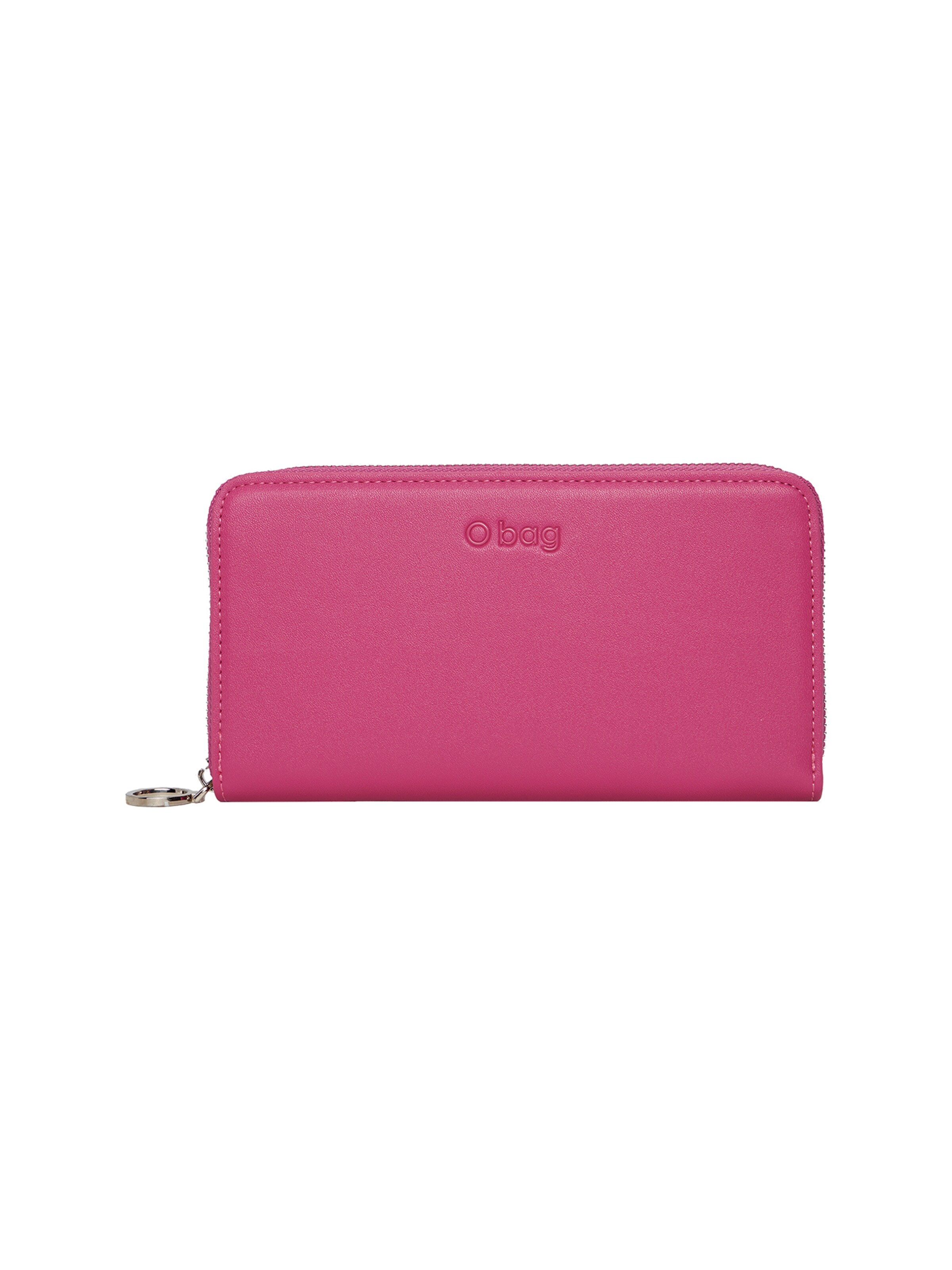 O bag Wallet in Pink: front