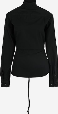 Camicia da donna 'Upcycling' di ABOUT YOU REBIRTH STUDIOS in nero: frontale