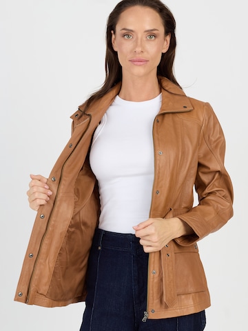 JCC Lederjacke in Braun