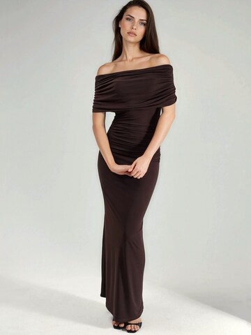 Hiccup Evening dress in Brown: front