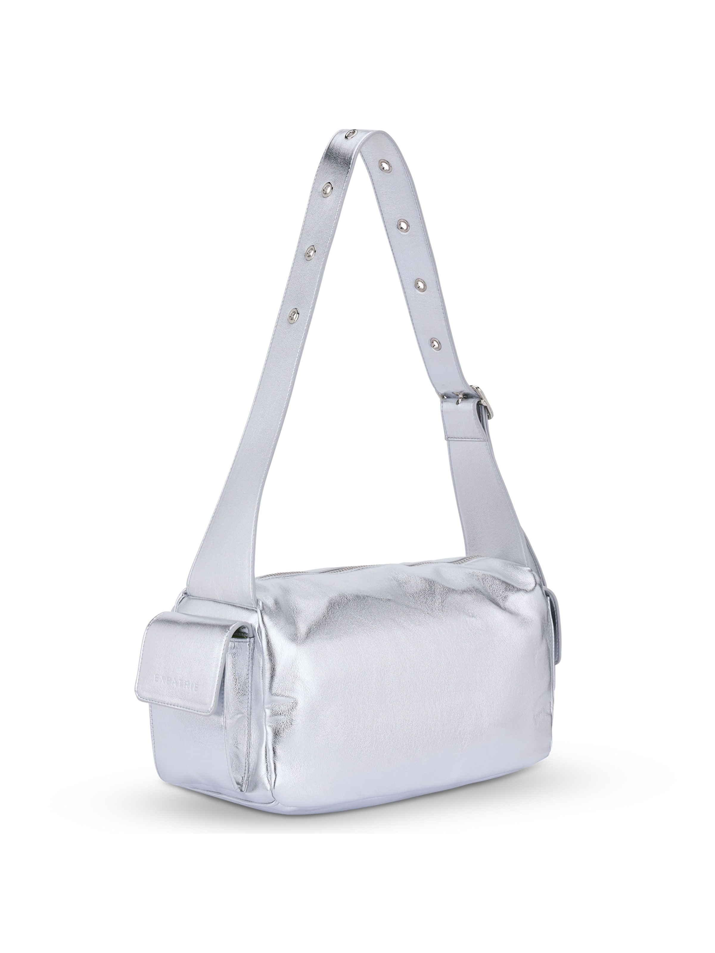Borsa a spalla 'Stella' di Expatrié in argento
