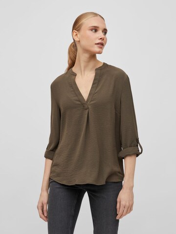 VILA Blouse in Groen: voorkant