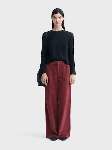 Thinking MU Loosefit Kalhoty 'Hedda' – červená