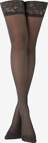 CALZEDONIA Hold-up stockings in Grey: front