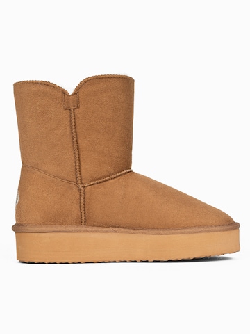 Island Boot Škornji 'EMMY' | rjava barva