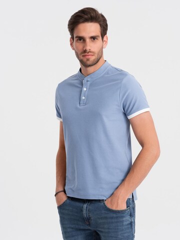 Ombre Shirt in Blauw