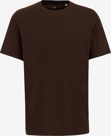 WE Fashion Paita värissä ruskea: etupuoli