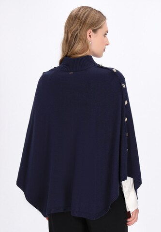 DreiMaster Klassik Cape in Blue