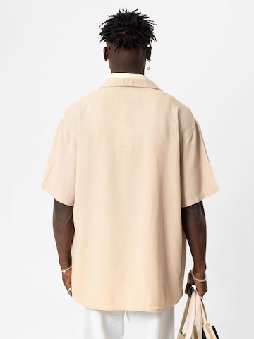 Fit confort Chemise 'Athens' VAMOS CLO en beige