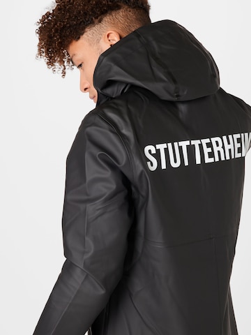 Stutterheim Between-Seasons Coat 'Stockholm' in Black