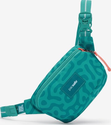 Pacsafe Schoudertas in Groen: voorkant