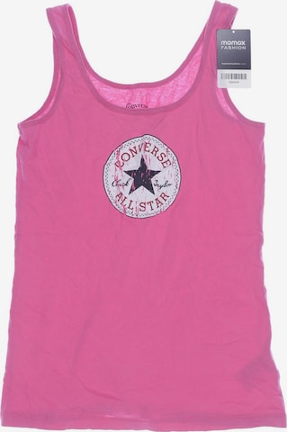 CONVERSE Top & Shirt in S in Pink: front