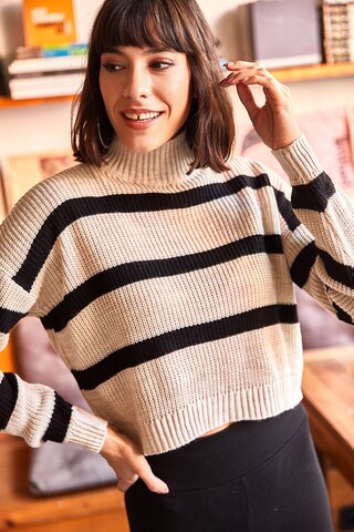 olalook Sweater in Grey: front