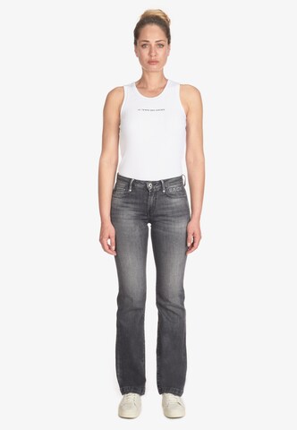 Le Temps Des Cerises Flared Jeans in Grijs