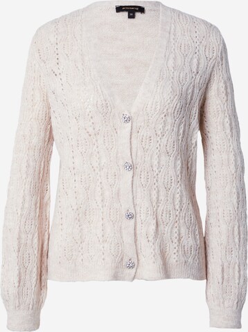 Cardigan MORE & MORE en beige : devant